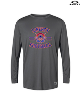 Liberty HS Football Curve - Mens Oakley Longsleeve