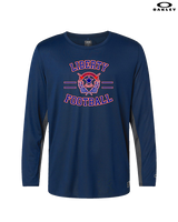 Liberty HS Football Curve - Mens Oakley Longsleeve