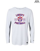 Liberty HS Football Curve - Mens Oakley Longsleeve