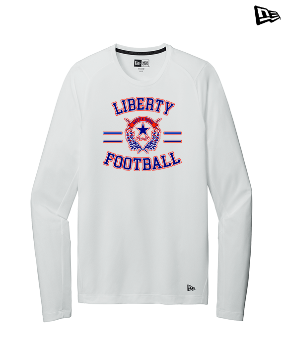 Liberty HS Football Curve - New Era Performance Long Sleeve