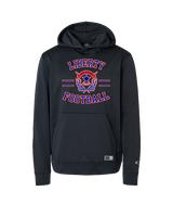 Liberty HS Football Curve - Oakley Performance Hoodie