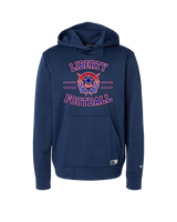Liberty HS Football Curve - Oakley Performance Hoodie