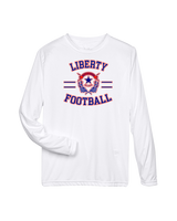 Liberty HS Football Curve - Performance Longsleeve