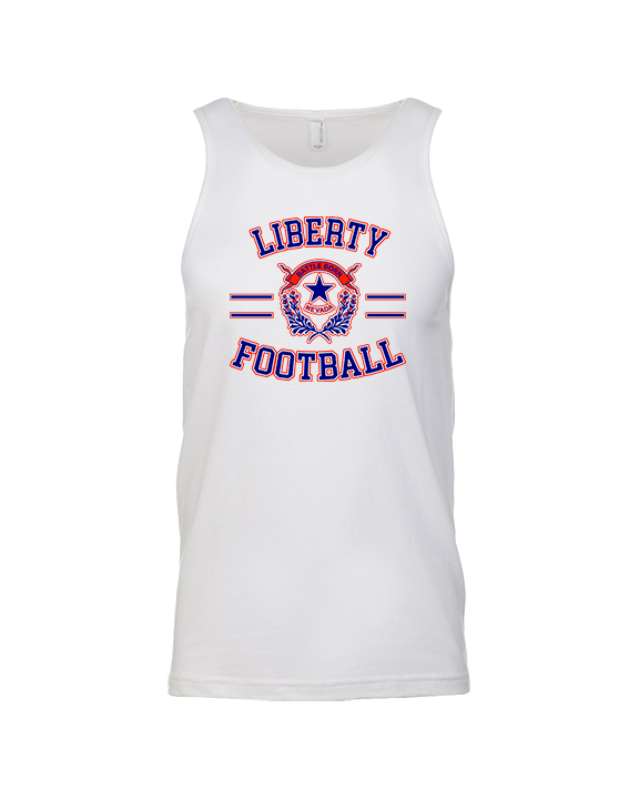 Liberty HS Football Curve - Tank Top