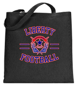 Liberty HS Football Curve - Tote