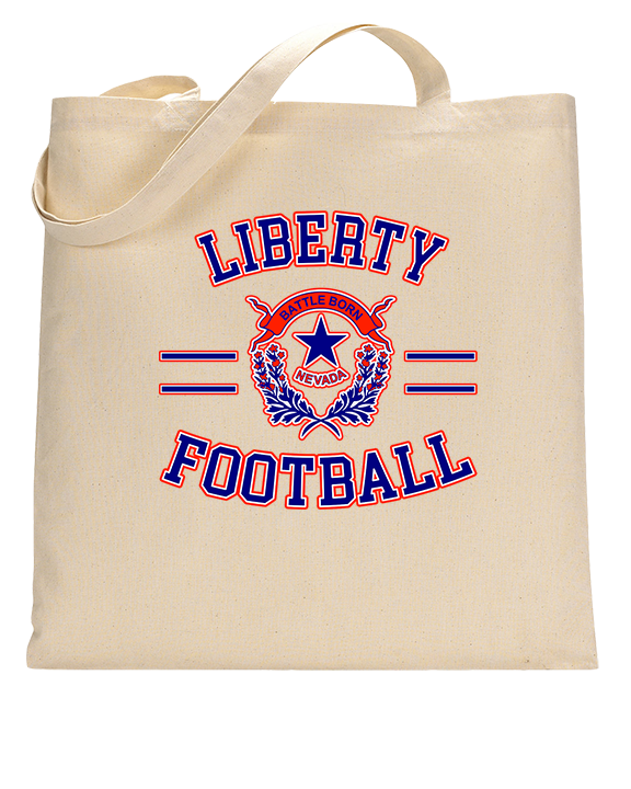 Liberty HS Football Curve - Tote