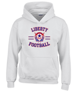 Liberty HS Football Curve - Unisex Hoodie