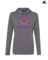 Liberty HS Football Curve - Womens Adidas Hoodie