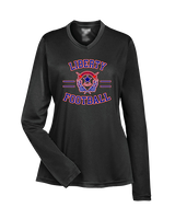 Liberty HS Football Curve - Womens Performance Longsleeve