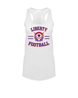 Liberty HS Football Curve - Womens Tank Top