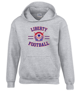 Liberty HS Football Curve - Youth Hoodie