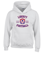 Liberty HS Football Curve - Youth Hoodie