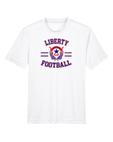 Liberty HS Football Curve - Youth Performance Shirt