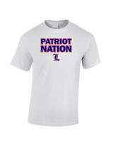 Liberty HS Football Nation - Cotton T-Shirt