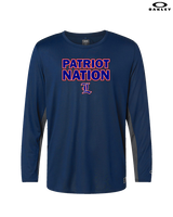 Liberty HS Football Nation - Mens Oakley Longsleeve