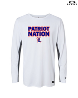 Liberty HS Football Nation - Mens Oakley Longsleeve