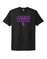 Liberty HS Football Nation - Mens Select Cotton T-Shirt
