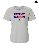 Liberty HS Football Nation - Womens Adidas Performance Shirt