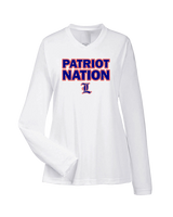 Liberty HS Football Nation - Womens Performance Longsleeve
