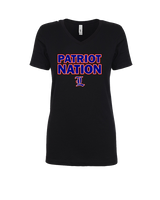 Liberty HS Football Nation - Womens Vneck