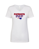 Liberty HS Girls Basketball Dad - Womens V-Neck