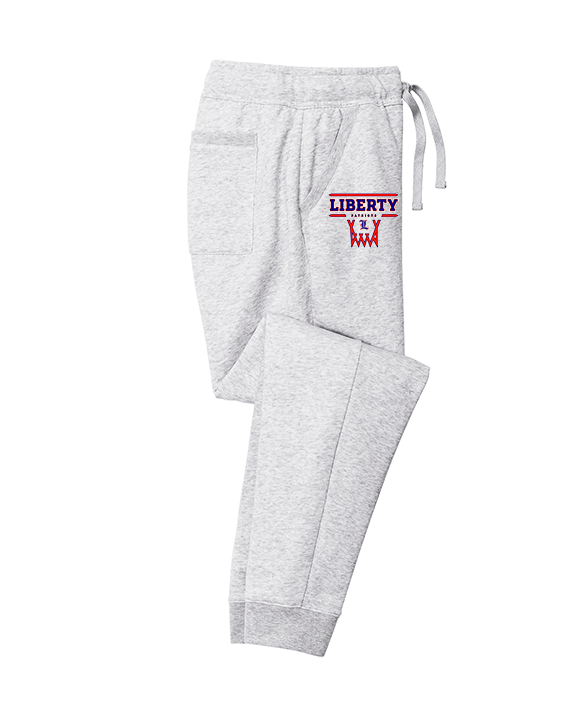 Liberty HS Girls Basketball Logo 01 - Cotton Joggers