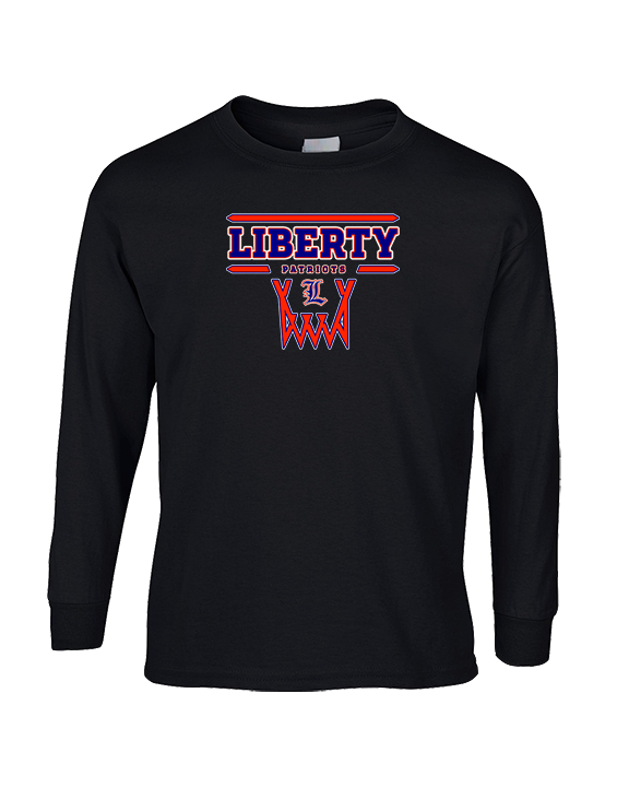 Liberty HS Girls Basketball Logo 01 - Cotton Longsleeve