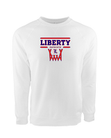 Liberty HS Girls Basketball Logo 01 - Crewneck Sweatshirt