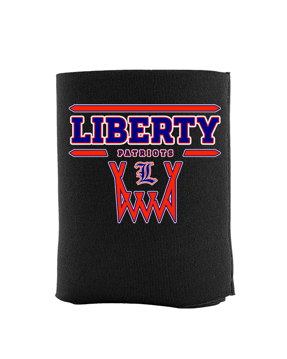 Liberty HS Girls Basketball Logo 01 - Koozie