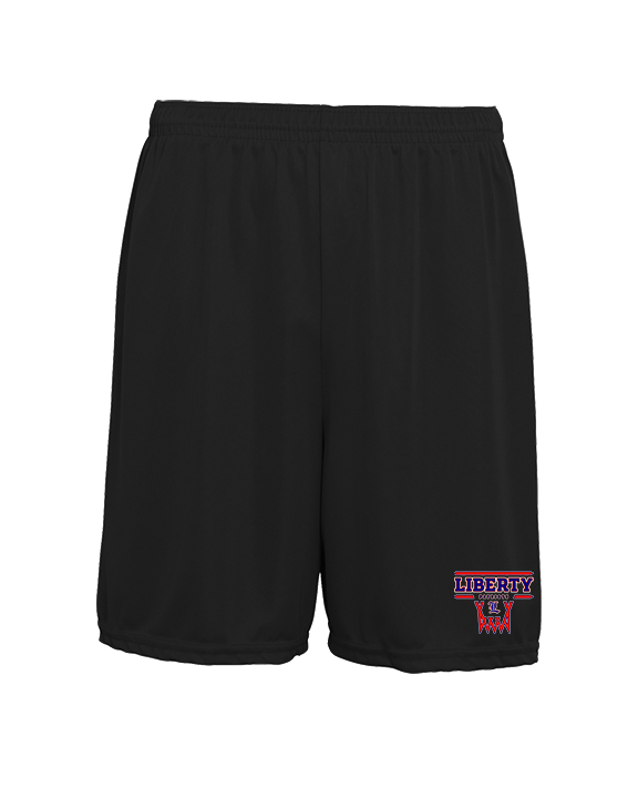 Liberty HS Girls Basketball Logo 01 - Mens 7inch Training Shorts