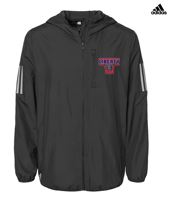 Liberty HS Girls Basketball Logo 01 - Mens Adidas Full Zip Jacket
