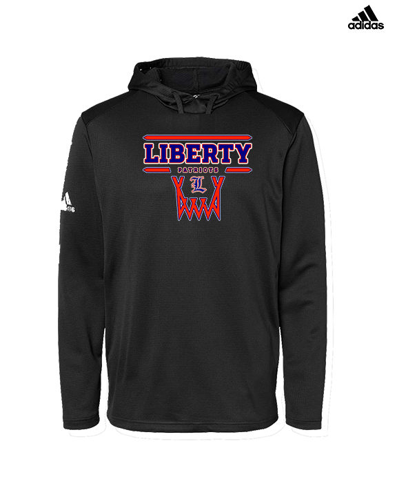 Liberty HS Girls Basketball Logo 01 - Mens Adidas Hoodie