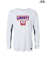 Liberty HS Girls Basketball Logo 01 - Mens Oakley Longsleeve