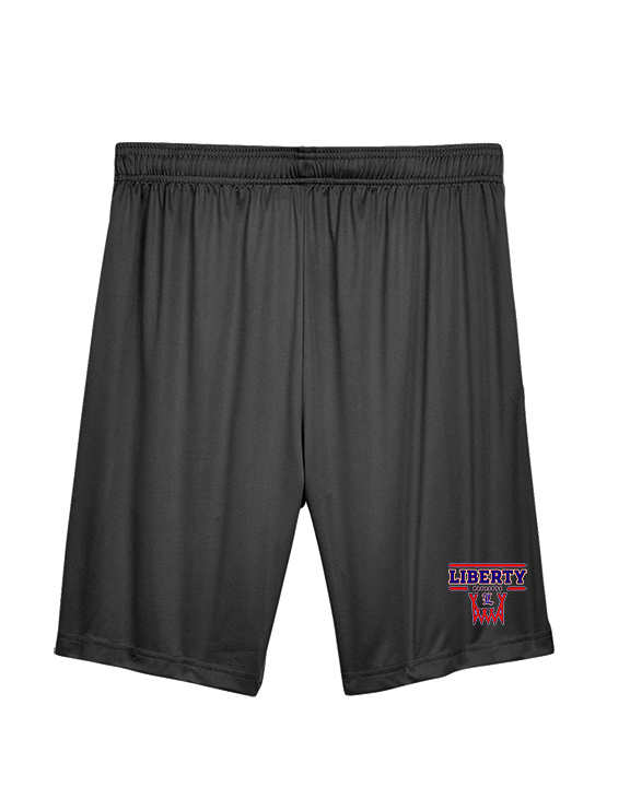 Liberty HS Girls Basketball Logo 01 - Mens Training Shorts with Pockets