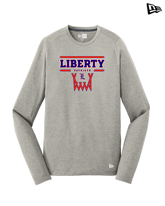 Liberty HS Girls Basketball Logo 01 - New Era Performance Long Sleeve