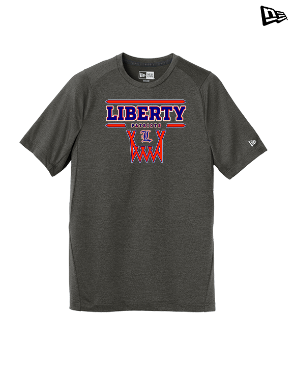 Liberty HS Girls Basketball Logo 01 - New Era Performance Shirt