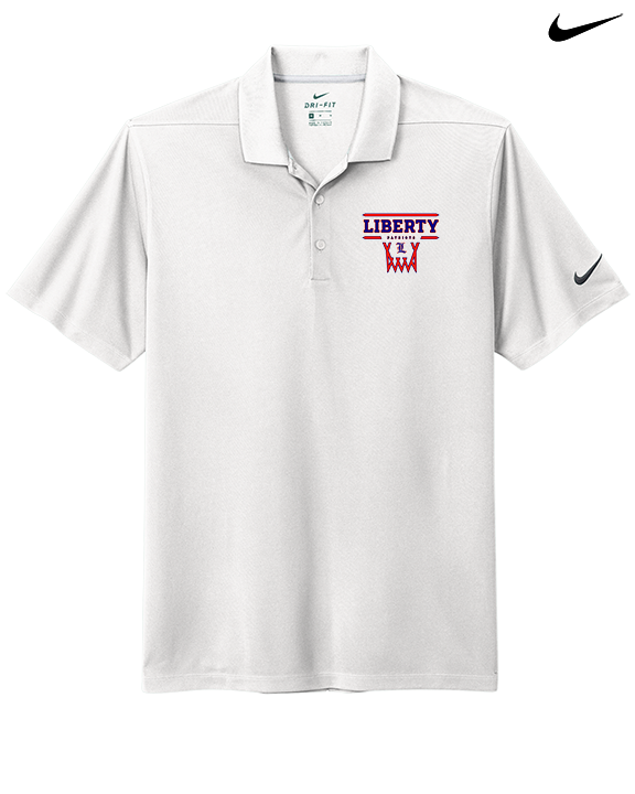 Liberty HS Girls Basketball Logo 01 - Nike Polo