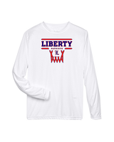 Liberty HS Girls Basketball Logo 01 - Performance Longsleeve