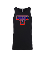 Liberty HS Girls Basketball Logo 01 - Tank Top
