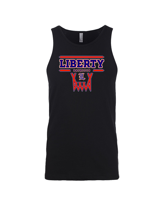 Liberty HS Girls Basketball Logo 01 - Tank Top