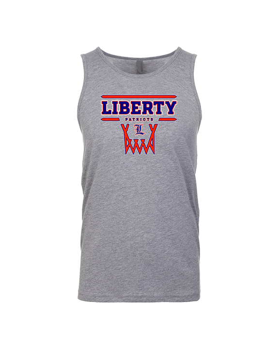 Liberty HS Girls Basketball Logo 01 - Tank Top