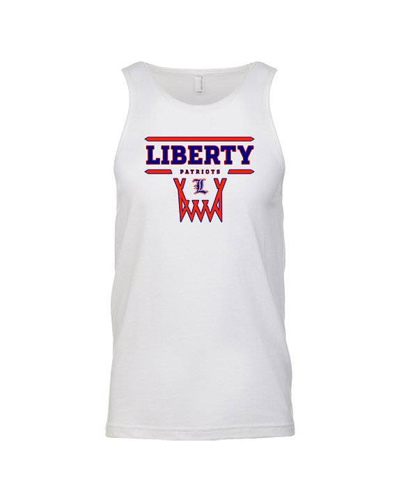 Liberty HS Girls Basketball Logo 01 - Tank Top