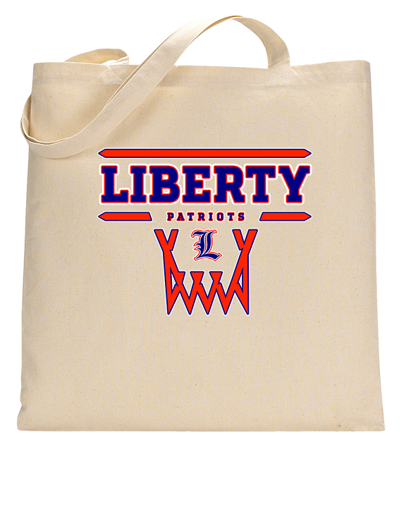 Liberty HS Girls Basketball Logo 01 - Tote