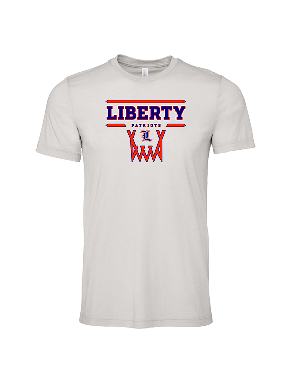 Liberty HS Girls Basketball Logo 01 - Tri-Blend Shirt