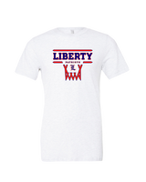 Liberty HS Girls Basketball Logo 01 - Tri-Blend Shirt