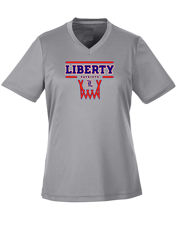 Liberty HS Girls Basketball Logo 01 - Womens Performance Shirt