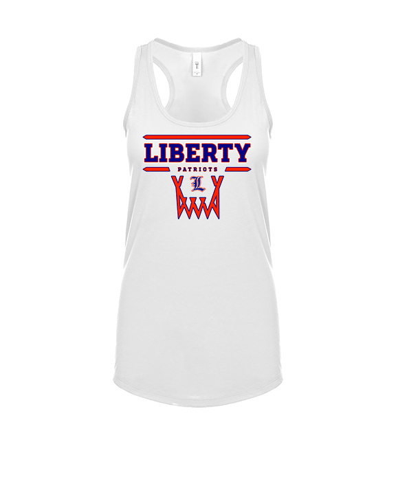 Liberty HS Girls Basketball Logo 01 - Womens Tank Top