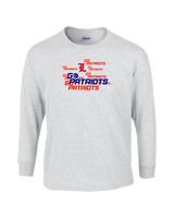 Liberty HS Girls Basketball Logo 02 - Cotton Longsleeve