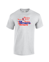 Liberty HS Girls Basketball Logo 02 - Cotton T-Shirt