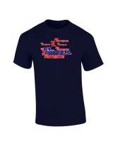 Liberty HS Girls Basketball Logo 02 - Cotton T-Shirt